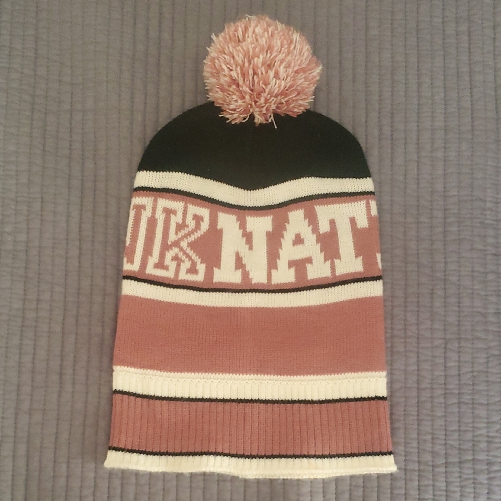 Pink Nation Knit Beanie